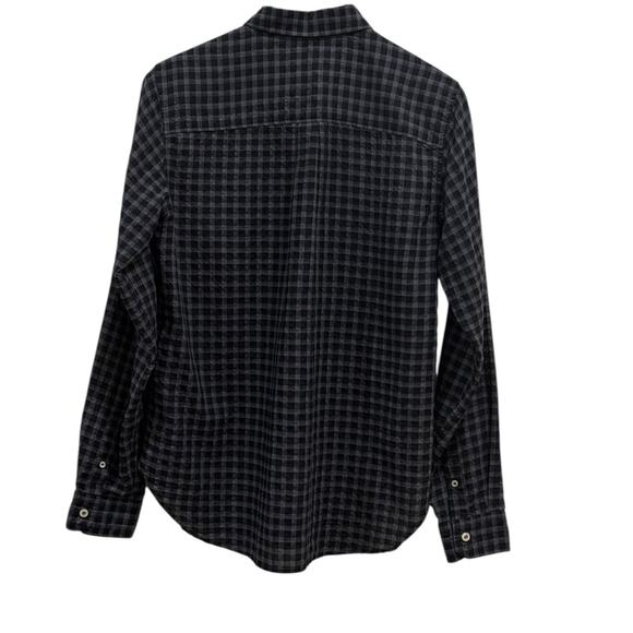 Isabel Marant Etoile Black Checkered Button Down - Picture 7 of 9